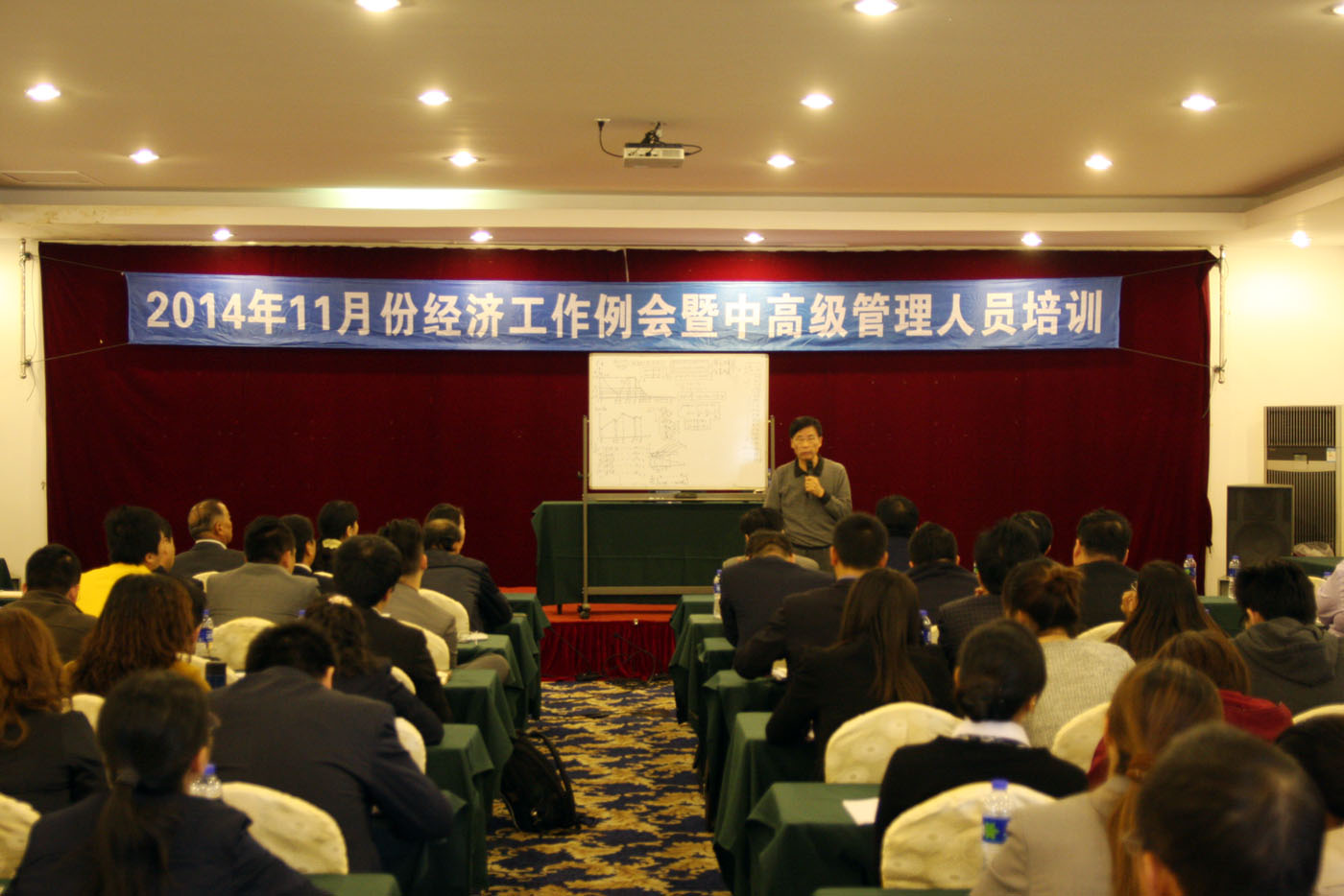 2014.11.7集团组织召开中高级人员培训暨11月份经济工作列会.jpg